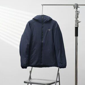 Arc'teryx Navy Blue Lightweight Hooded Jacket - Outdoor & Casual Essential